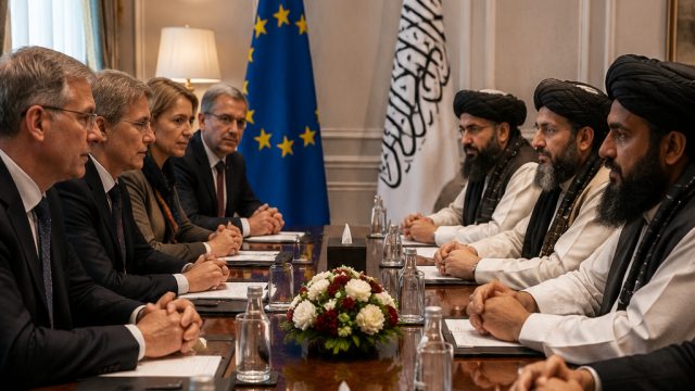 EU and Taliban Engage in Historic Talks on Deportation Issues