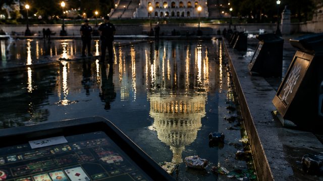 Controversy Surrounds Reflecting Pool Amid Arrests and Vandalism Claims